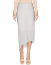 Mcq By Alexander Mcqueen Midi Skirts In White