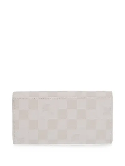 Joop Check-pattern Logo-plaque Wallet In Neutral