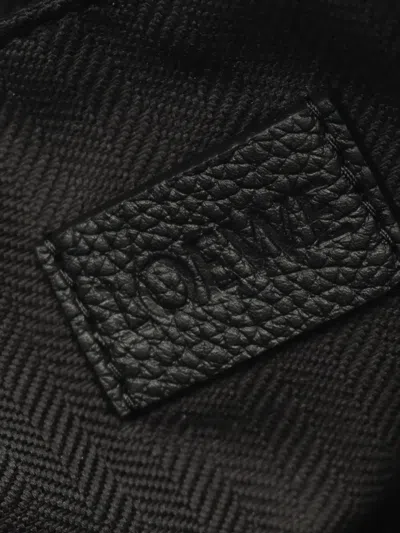 Pre-owned Loewe 2020s Logo-detail Backpack In Black