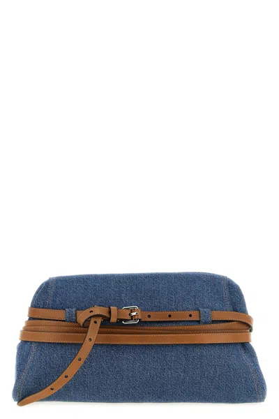 Moschino Clutch In Blue