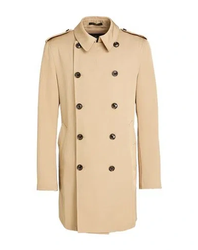 Montecore Belted Double-breasted Coat In Neutral