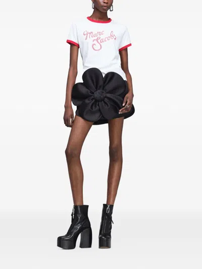 Marc Jacobs The Gigi Platform Ankle Boots In Black