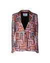 Msgm Blazer In Fuchsia
