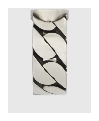 Gucci Interlocking G Pull-on Style Ring In Green