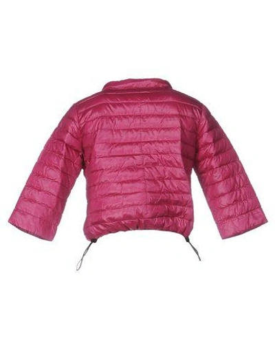 Shop Duvetica Down Jacket In Garnet