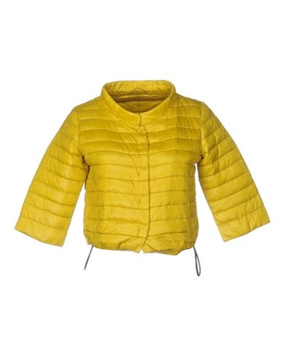 Duvetica Down Jackets In Acid Green