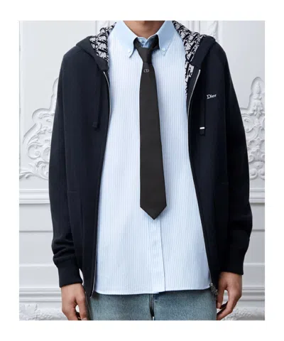 Dior Cd Icon Tie In Black