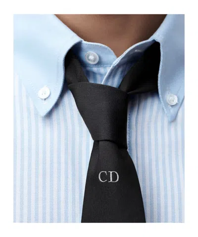 Dior Cd Icon Tie In Black