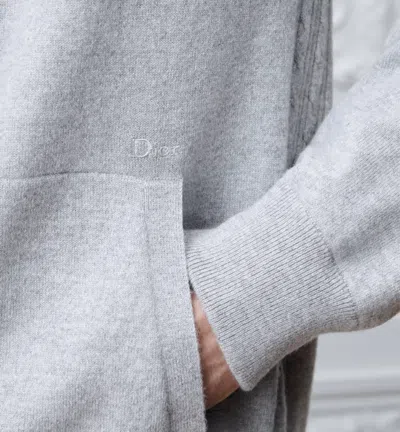 Dior Knit Top In Gray