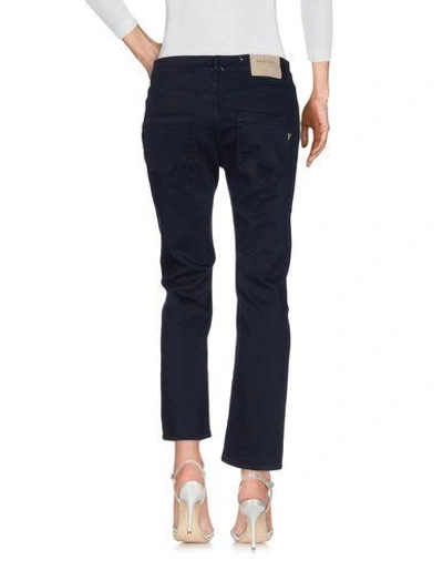 Shop Dondup Denim Pants In Dark Blue