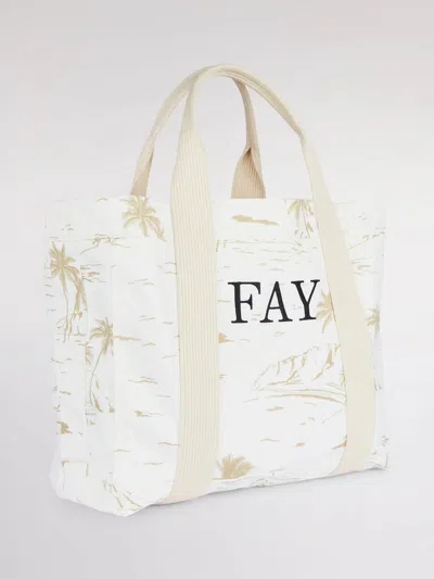 Fay Beach Bag In White
