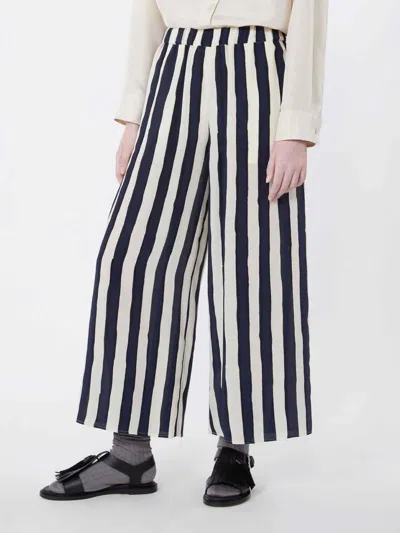 Weekend Max Mara Nirvana Striped-pattern Trousers In Multi