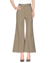 Msgm Casual Pants In Khaki
