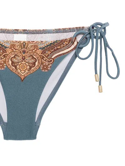 Zimmermann Mahon Triangle Bikini Set In Multi