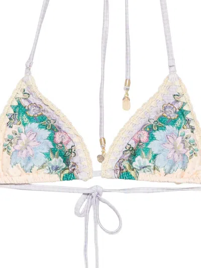 Zimmermann Indra Triangle Bikini Set In Multi