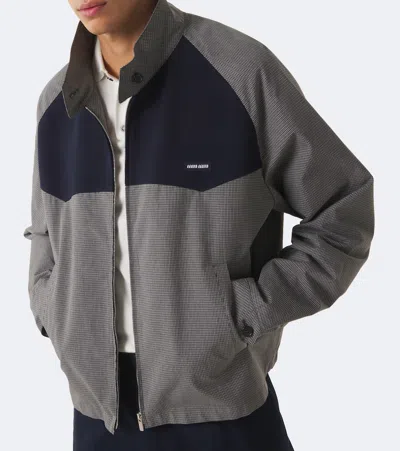 Miu Miu Gingham Cotton Jacket In Multi