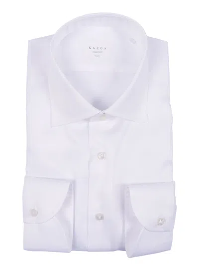 Xacus With Shirt With One Pocket In White