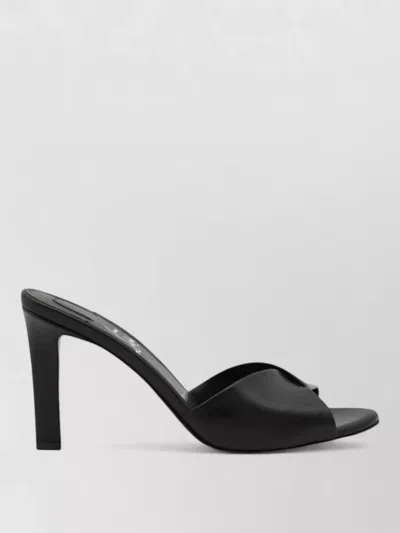 Christian Louboutin Fanny Slide Leather Heeled Mules 85 In Black