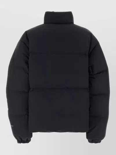 Jil Sander Polyester Down Jacket Elasticated Cuffs Pockets In Black