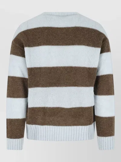 Closed Alpaca Blend Sweater With Striking Horizontal Stripes In Multi