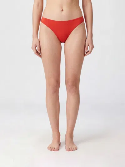 Eres Bikini Bottom In Nylon In Red