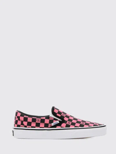 Valentino Garavani  Garavani And Vans Fabric Slip-on Trainer With Vlogo Checkerboard Print In Multi