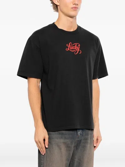 Melt Logo-print T-shirt In Black