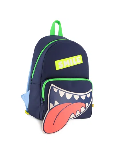 Billieblush Mouth-patch Backpack In Blue