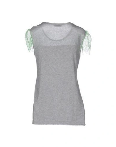 Shop Red Valentino T-shirt In Grey