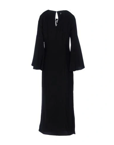 Shop Dondup Long Dresses In Black