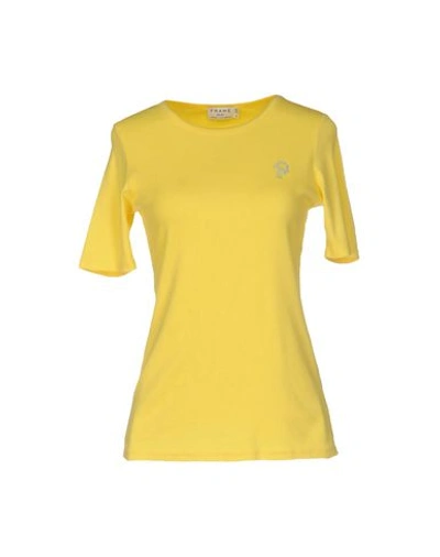 Frame T-shirt In Yellow