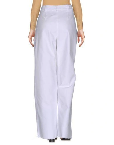 Shop Philosophy Di Lorenzo Serafini Woman Pants White Size 4 Cotton