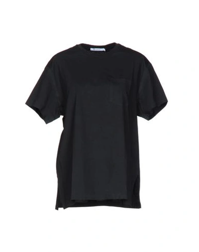 Alexander Wang T T-shirts In Black
