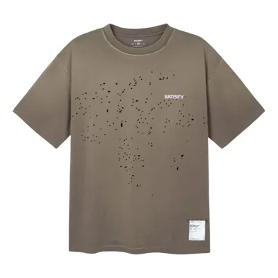 Satisfy Simple T-shirt In Brown