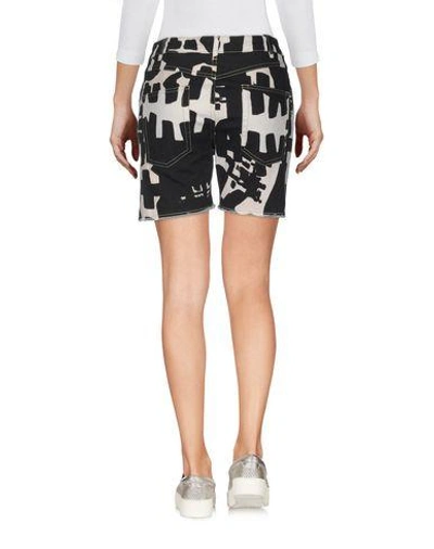 Shop Isabel Marant Denim Shorts In Black