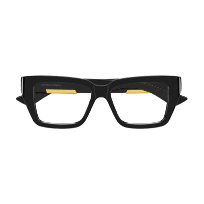 Bottega Veneta Squared Shape Eyeglasses In Multi