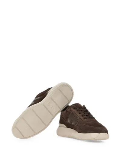 Hogan Interactive³ Sneakers In Brown