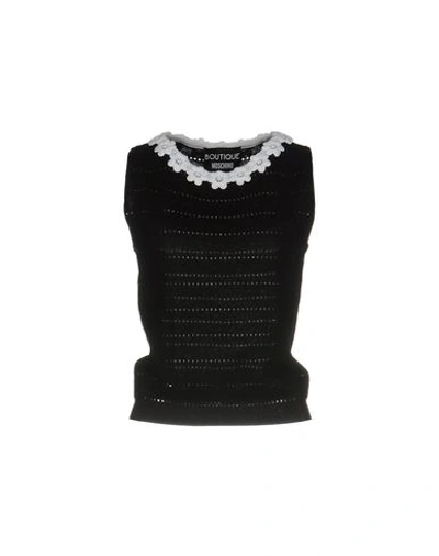 Boutique Moschino Sweater In Black