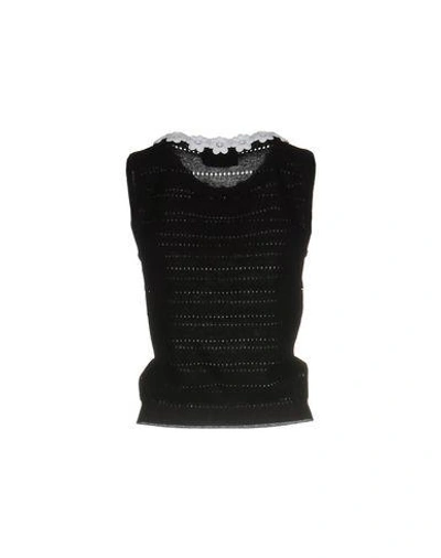 Shop Boutique Moschino Sweater In Black