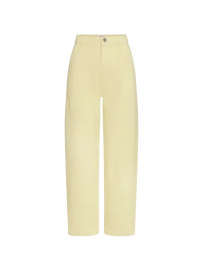 Frame The Bow Cargo Pants In Yellow