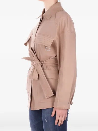 Max Mara Mmlwest Jacket In Neutral