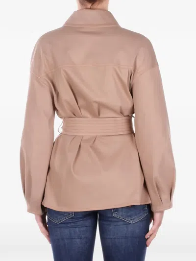 Max Mara Mmlwest Jacket In Neutral