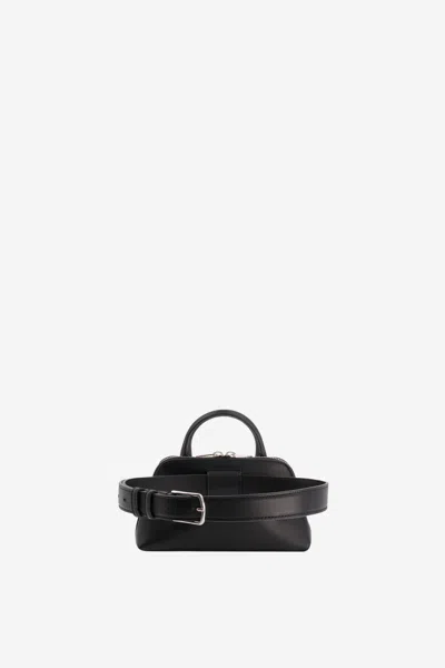 Coperni Duffle Belt Bag In Black