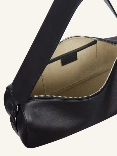 Courrèges Three Sixty Shoulder Bag In Black