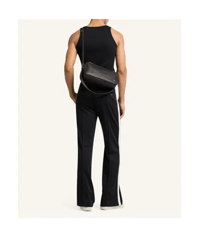 Courrèges Three Sixty Shoulder Bag In Black