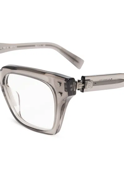 Balmain Full Frame Plain Mirror In Gray