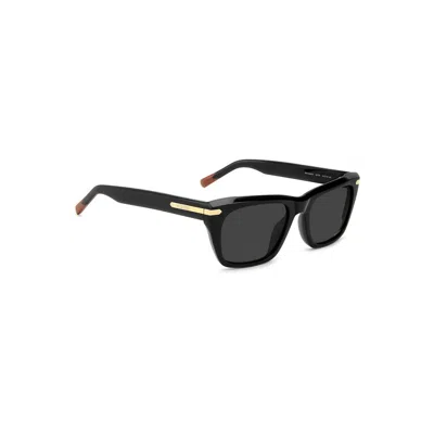 Missoni Rectangular Acetate Sunglasses In Black