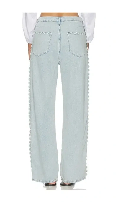 Rag & Bone Featherweight Phoebe Drawstring Jeans In Blue