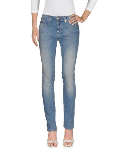 Shop Philipp Plein Jeans In Blue