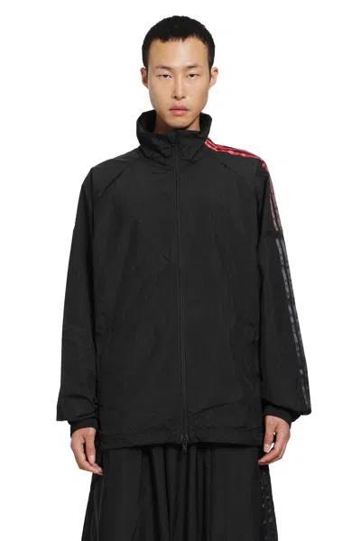 Y-3 Gradient 3-stripes Track Jacket In Black